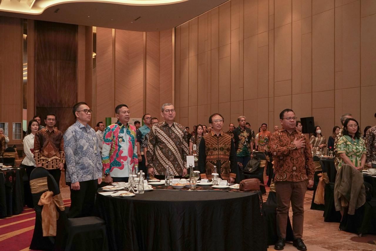Suasana agenda penyusunan perjanjian investasi internasional bertajuk &lsquo;&rsquo;Diplomasi Investasi dalam Peningkatan Realisasi Investasi&rsquo;&rsquo; yang digelar di Malang, Jawa Timur, Kamis (16/10/2025).