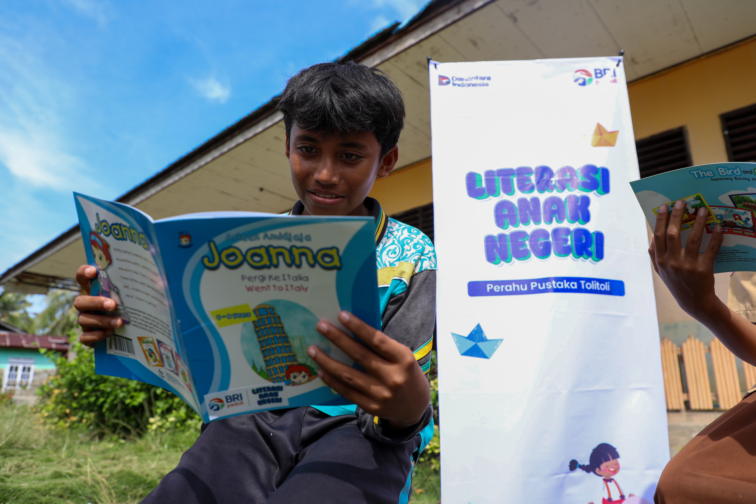 Literasi anak negeri program BRI Peduli untuk meningkatkan pendidikan anak Indonesia