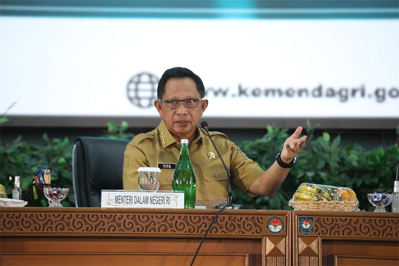 Menteri Dalam Negeri (Mendagri), Tito Karnavian.