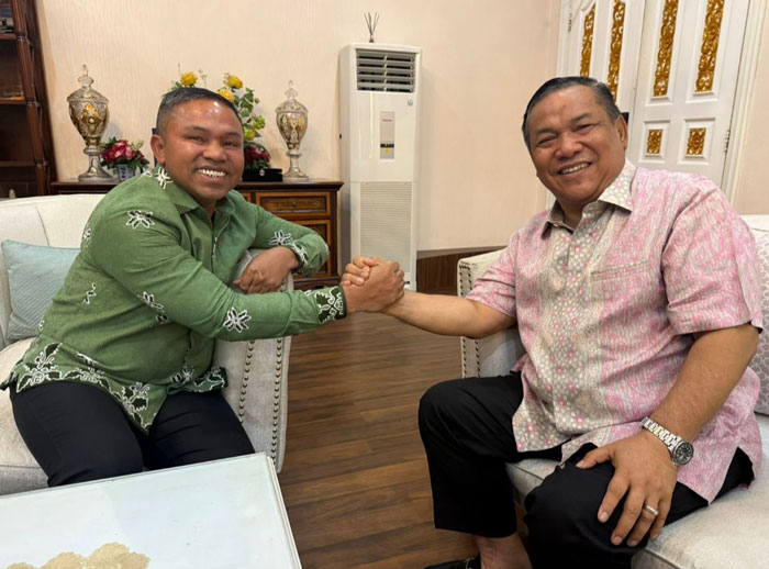 Gubernur Riau Abdul Wahid dan Wakil Gubernur (Wagub) Riau SF Hariyanto
