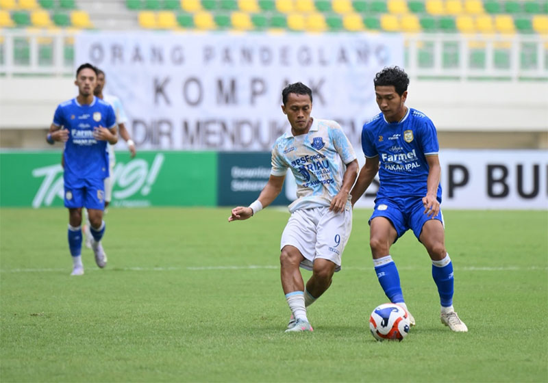PSPS Pekanbaru melakoni laga tandang menghadapi Adhyaksa&nbsp;FC, di Stadion Internasional Banten, pada Sabtu (1/11/2025) sore.