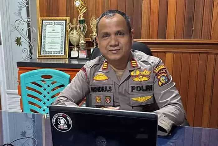 Kapolsek Siak Hulu Kompol Hendra Setiawan
