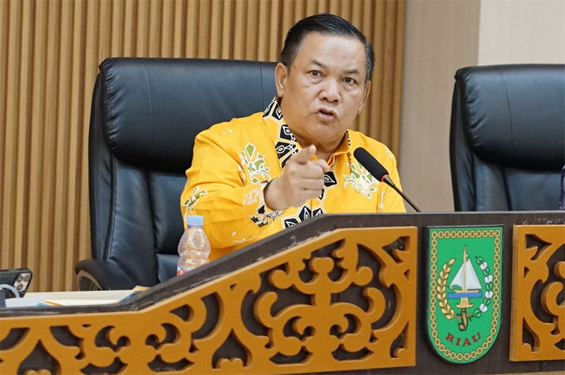 Plt Gubernur Riau SF Hariyanto