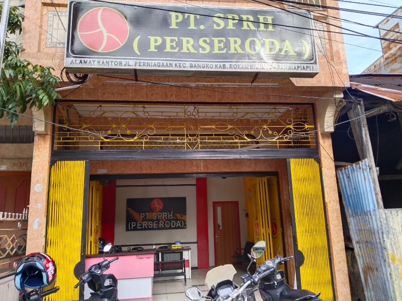 Kantor PT SPRH (Perseroda) di Jalan Perniagaan-Bagansiapiapi.