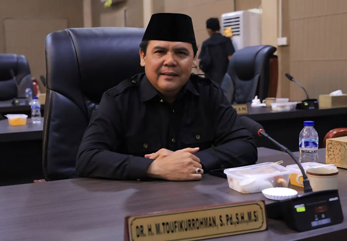 Ketua DPC Gerindra Meranti, Dr Taufiqurrohman