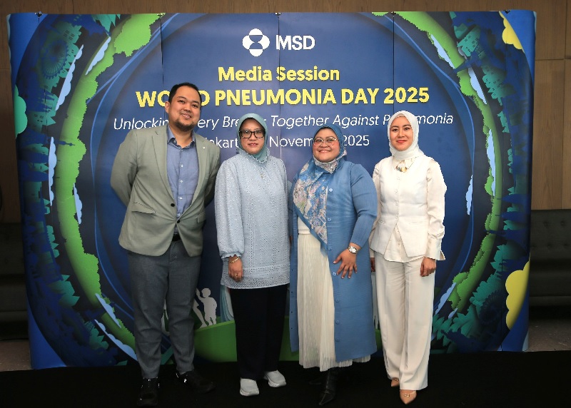MSD Indonesia ajak orang tua waspada Pneumonia dan perkuat edukasi kesehatan anak menjelang Hari Pneumonia Sedunia, Jakarta (10/11/2025).