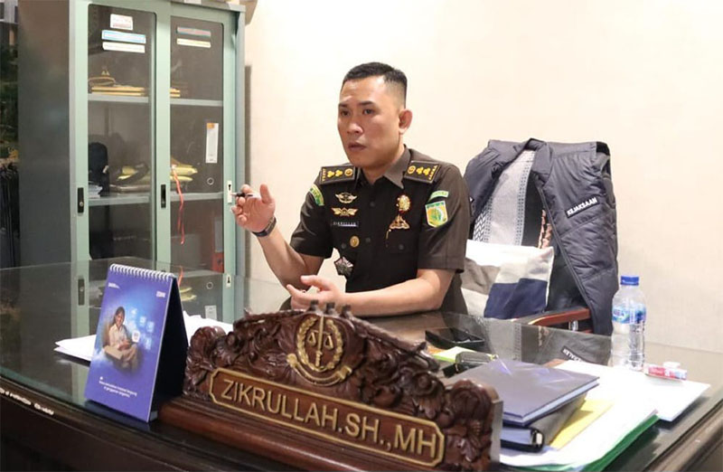 Kasi Penkum dan Humas Kejati Riau Zikrullah.