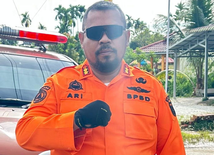 Kabid Kedaruratan dan Logistik BPBD Inhil, Ari Syuria