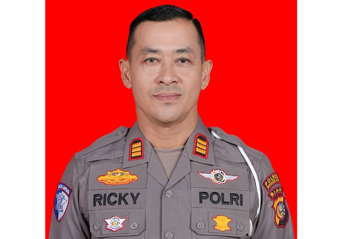 Kasat Lantas Polres Inhil AKP Ricky Marzuki SH