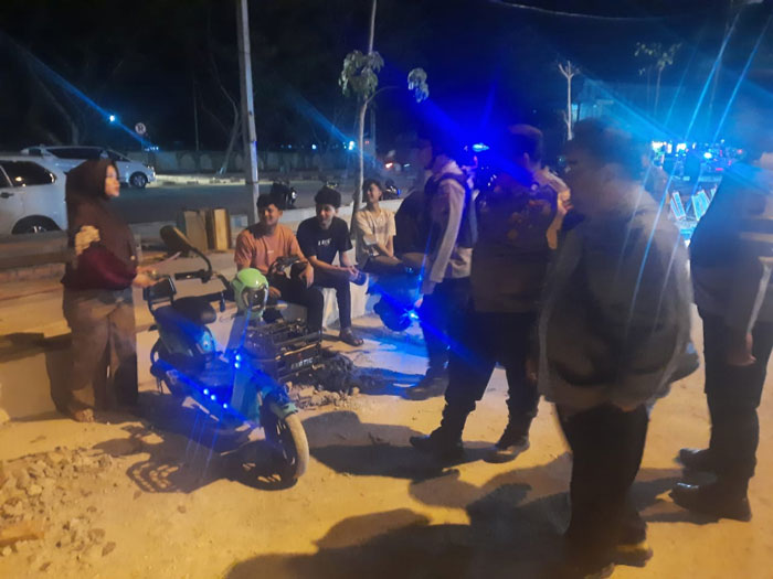 Jajaran Polsek Bangkinang Kota  kembali melaksanakan kegiatan rutin yang ditingkatkan melalui Patroli Responsif, Aktif, Gesit, dan Adil (Raga) pada Sabtu malam (15/11/2025).