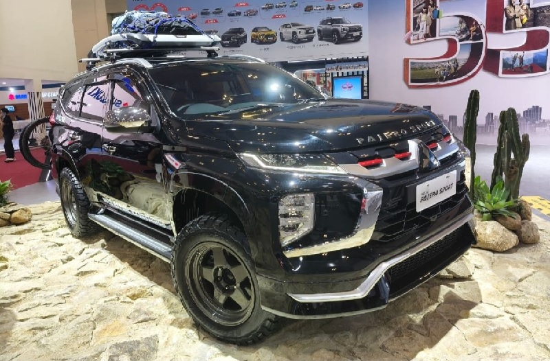 Mitsubishi Destinator masih menjadi daya tarik di booth MMKSI dalam ajang GJAW 2025.