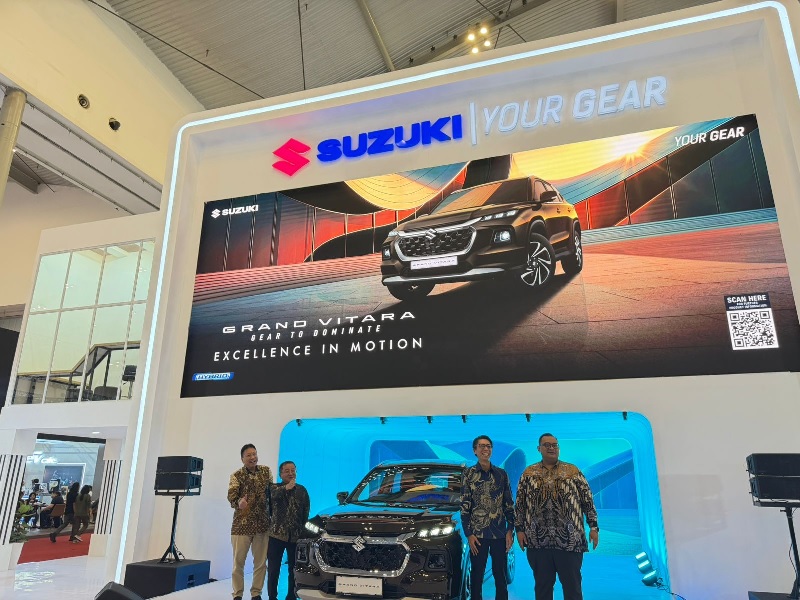 Peluncuran Suzuki Grand Vitara pada ajang Gaikindo Jakarta Auto Week (GJAW) 2025, Tanggerang, Jumat (21/11/2025).