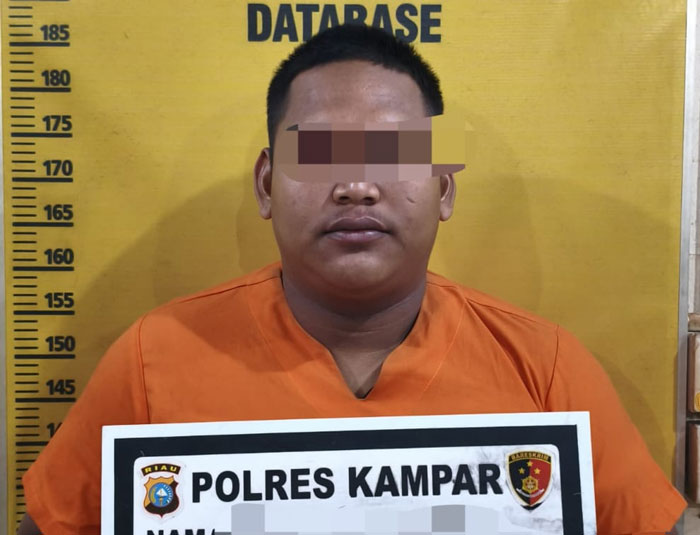 Satreskrim Polres Kampar berhasil menangkap seorang pelaku pengeroyokan berinisial RI (24) warga Kota Dumai, Kamis (20/11/2025).
