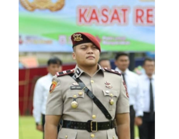 Kasat Reskrim Polres Kuansing Iptu Gerry Agnar Timur