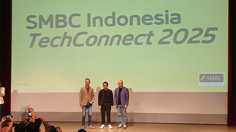 Pelaksanaan SMBC Indonesia Tech Connect, Senin (24/11/2025) di Ice Palace, Lotte Shopping Avenue Jakarta.
