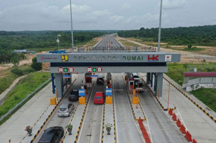 Gerbang Tol Pekanbaru-Dumai