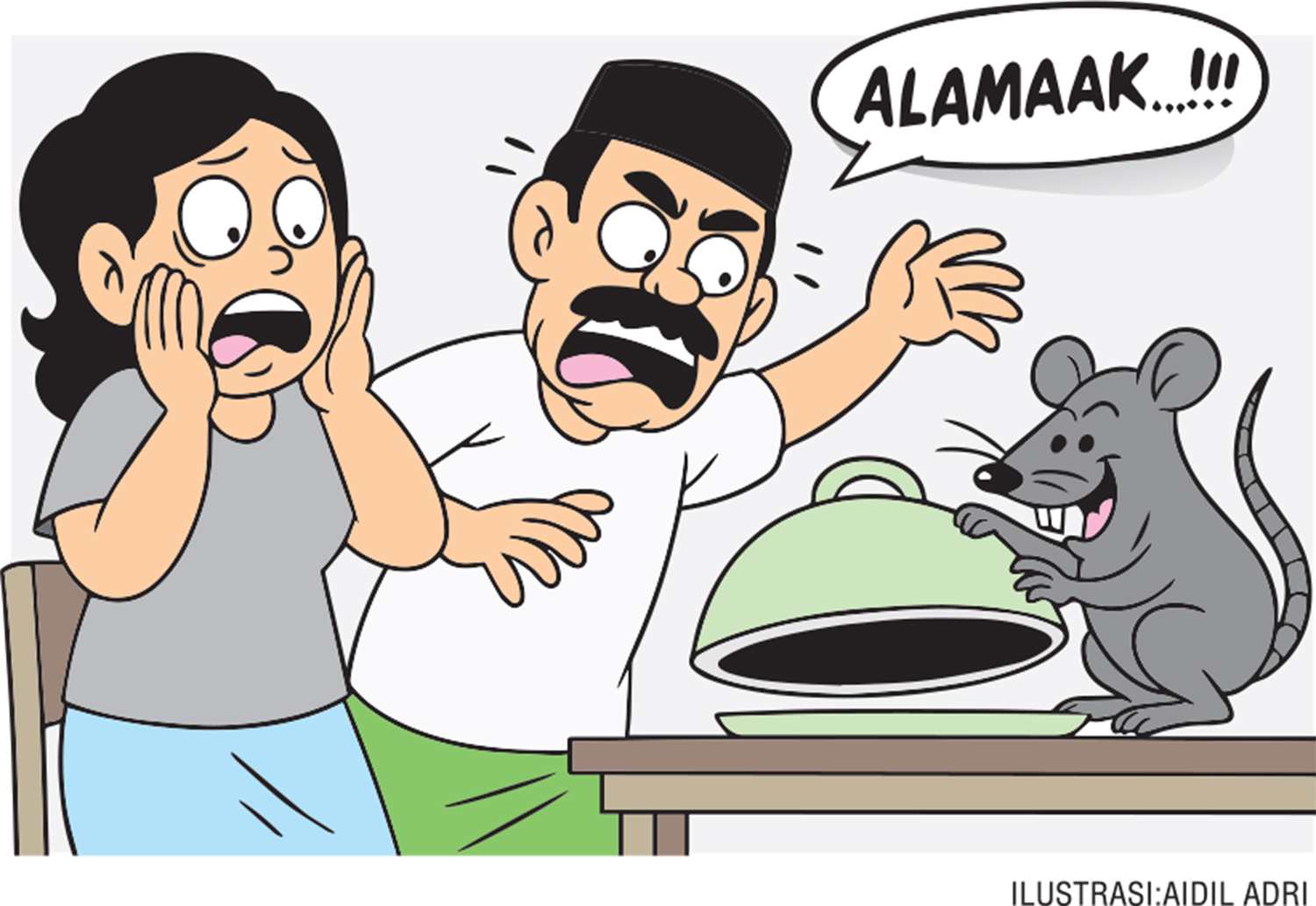 Rasa takut terus menghampiri Juni, setiap malam ia selalu diganggu dengan suara aneh dari arah belakang rumahnya.