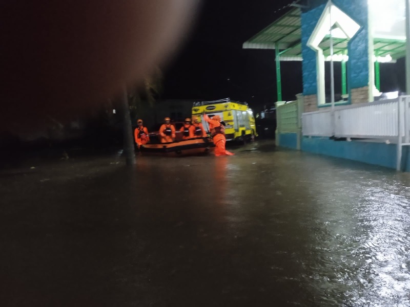 Banjir yang melanda Kabupaten Tapanuli Tengah, Provinsi Sumatra Utara, Selasa (25/11/2025).