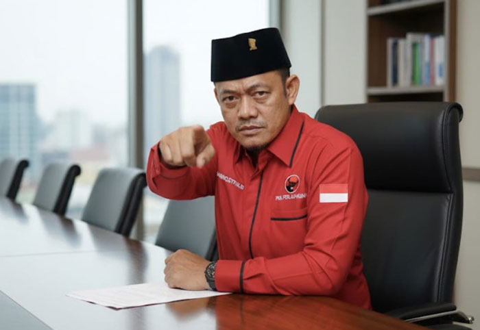 Ketua Fraksi PDI-P DPRD Inhil Samino