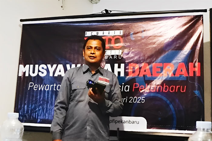 Ketua PFI Pekanbaru MHD Akhwan