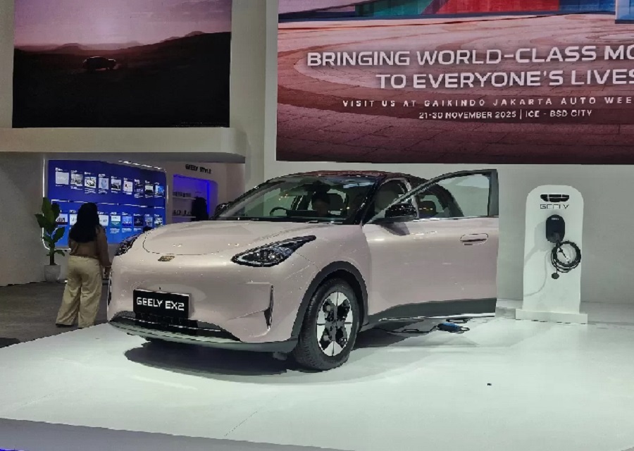 Geely EX2 di arena GJAW 2025.
