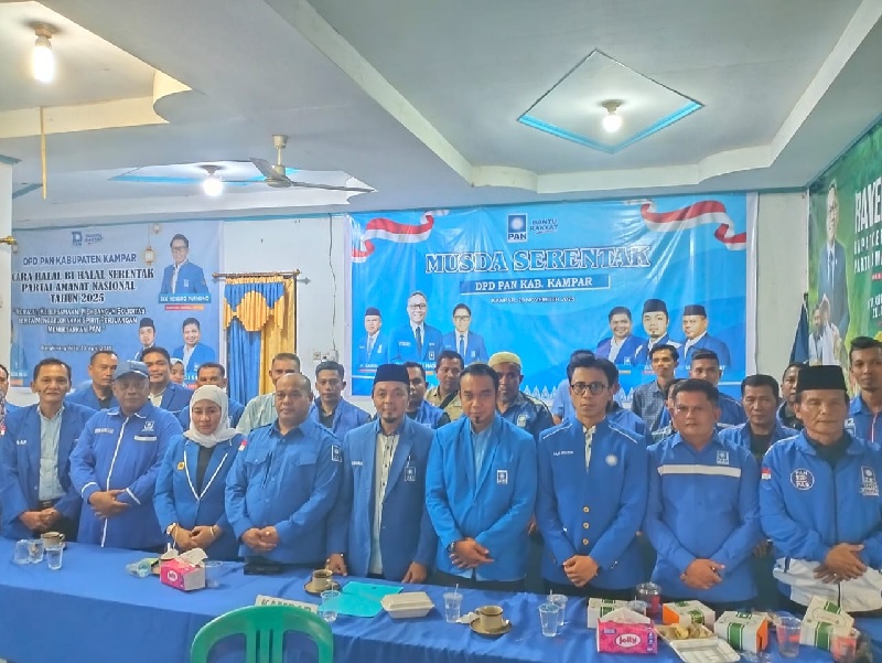 Dewan Pimpinan Daerah (DPD) Partai Amanat Nasional (PAN) Kabupaten Kampar menggelar Musyawarah Daerah (Musda) VII PAN se-Riau secara serentak pada Sabtu (29/11/2025).