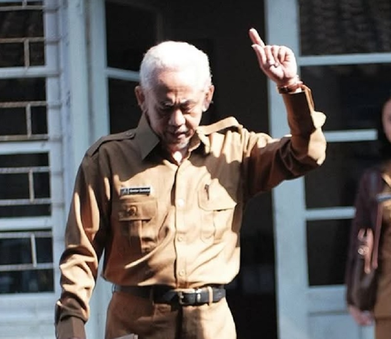 Epy Kusnandar alias Kang Mus semasa hidup.