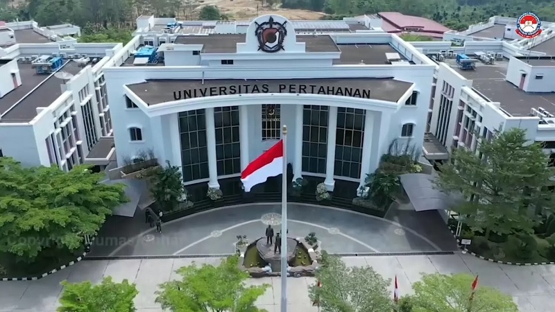 Kampus Universitas Pertahanan (Unhan) RI saat proses seleksi.