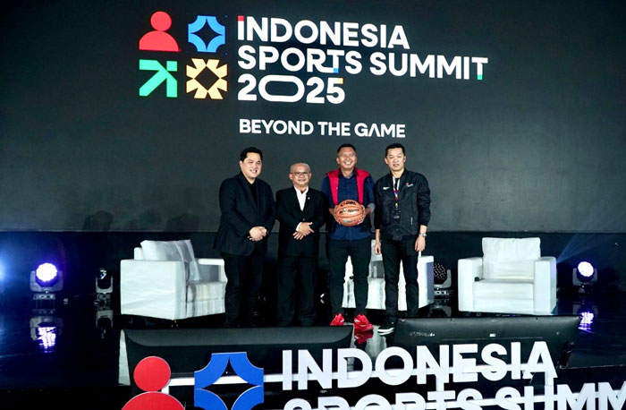 Indonesia Sports Summit 2025 yang berlangsung di Indonesia Arena.