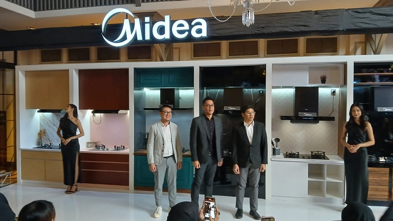 Peluncurkan Kitchen New Collection, Built-In Gas Hob dan Cooker Hood generasi terbaru, di Jakarta, Senin (8/12/2025).
