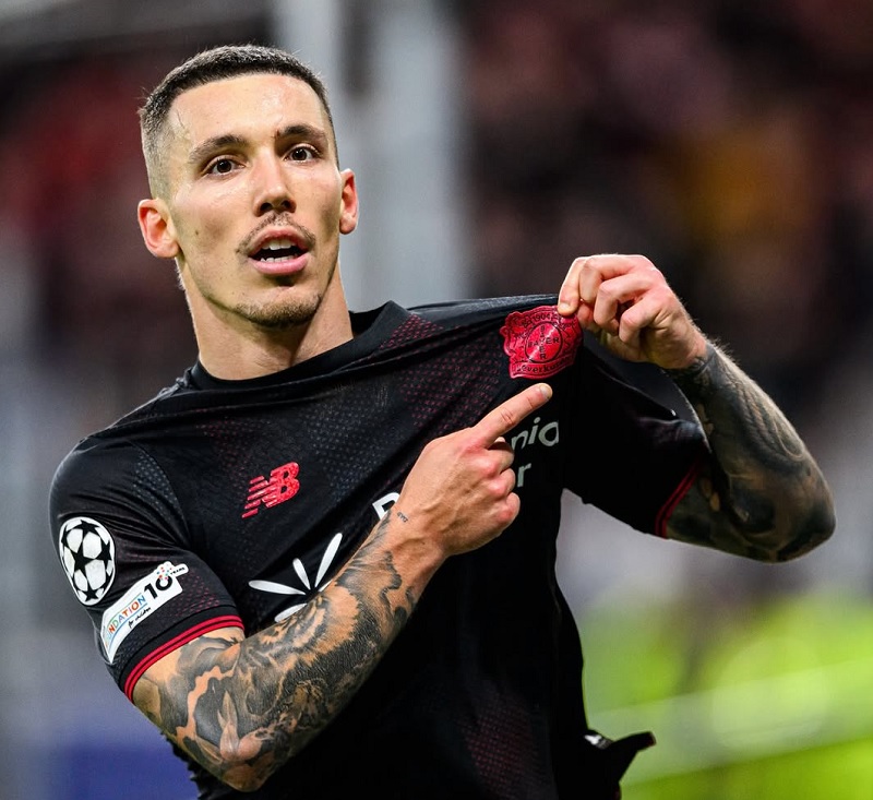 Alejandro Grimaldo menyelamatkan Bayer Leverkusen dari kekalahan saat menjamu wakil Inggris Newcastle United dalam pertandingan lanjutan Liga Champions di BayArena, Leverkusen.