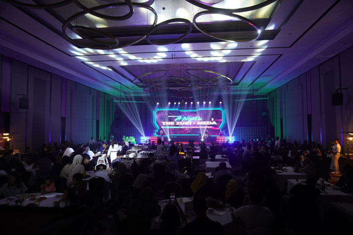 The Zuri menghadirkan perayaan Tahun Baru spektakuler bertajuk &ldquo;The Zuri Glowtopia &ndash; Where the future glows begin.&rdquo;