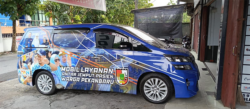 Mobil gratis antar jemput pasien milik Pemko Pekanbaru