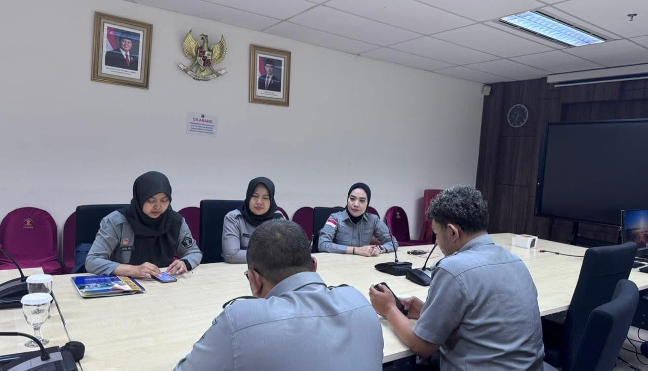 Tim Bidang AHU Kanwil Kemenkum Riau melakukan koordinasi bersama Ditjen AHU Kemenkum RI pada Selasa (16/12/2025).