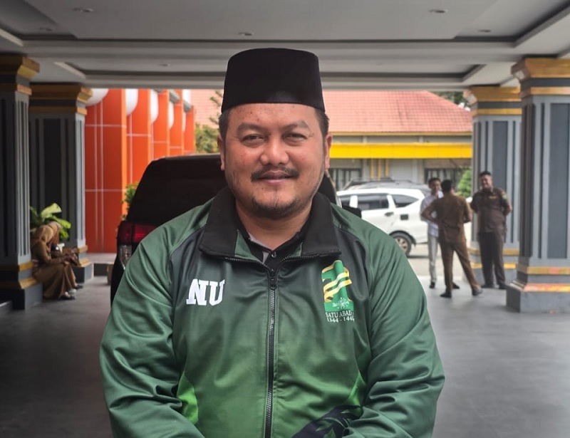 Ketua Ketua Tanfidziyah PCNU Kabupaten Inhu, KH Andik Setiawan SPd MPd.