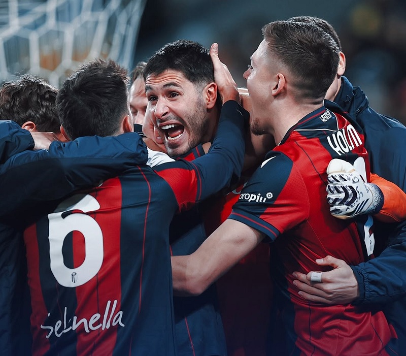 Juara Coppa Italia Bologna berhasil lolos ke final Supercoppa Italia setelah mengalahkann Inter Milan melalui adu penalti di Riyadh, Arab Saudi.