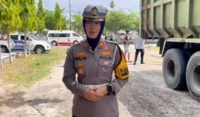 Kasat Lantas Polres Kampar AKP Wulan Afdhalia Ramdhan