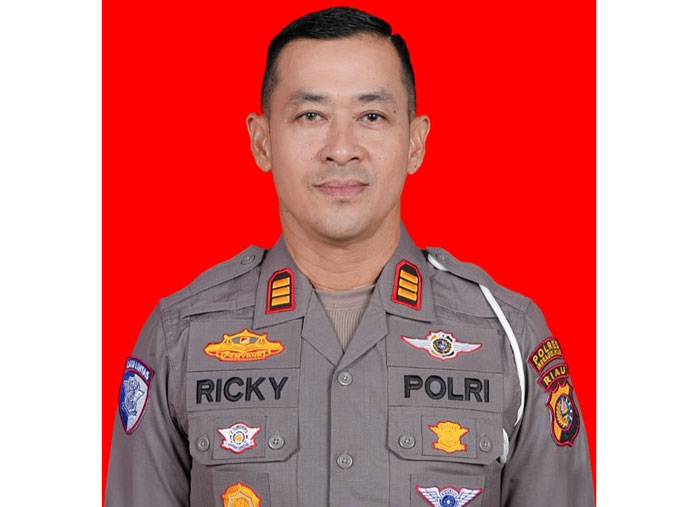 Kasat Lantas Polres Inhil AKP Ricky Marzuki SH