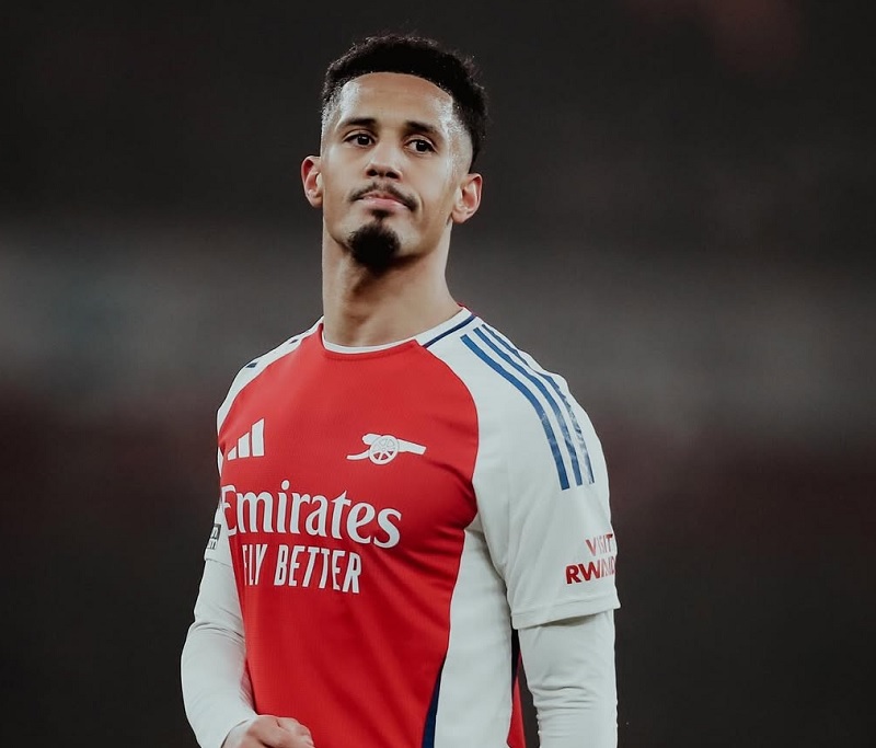 Bek asal Prancis William Saliba yang dalam kondisi prima  mengincar quadruple bersejarah bersama Arsenal.