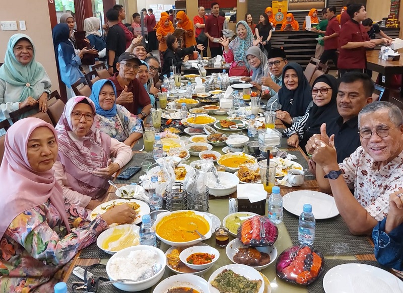 Sambut datangnya bulan suci Ramadan 1447 Hijriah/2026 Masehi, Iksmansa 1979 gelar silaturahmi, Ahad (26/12/2025).