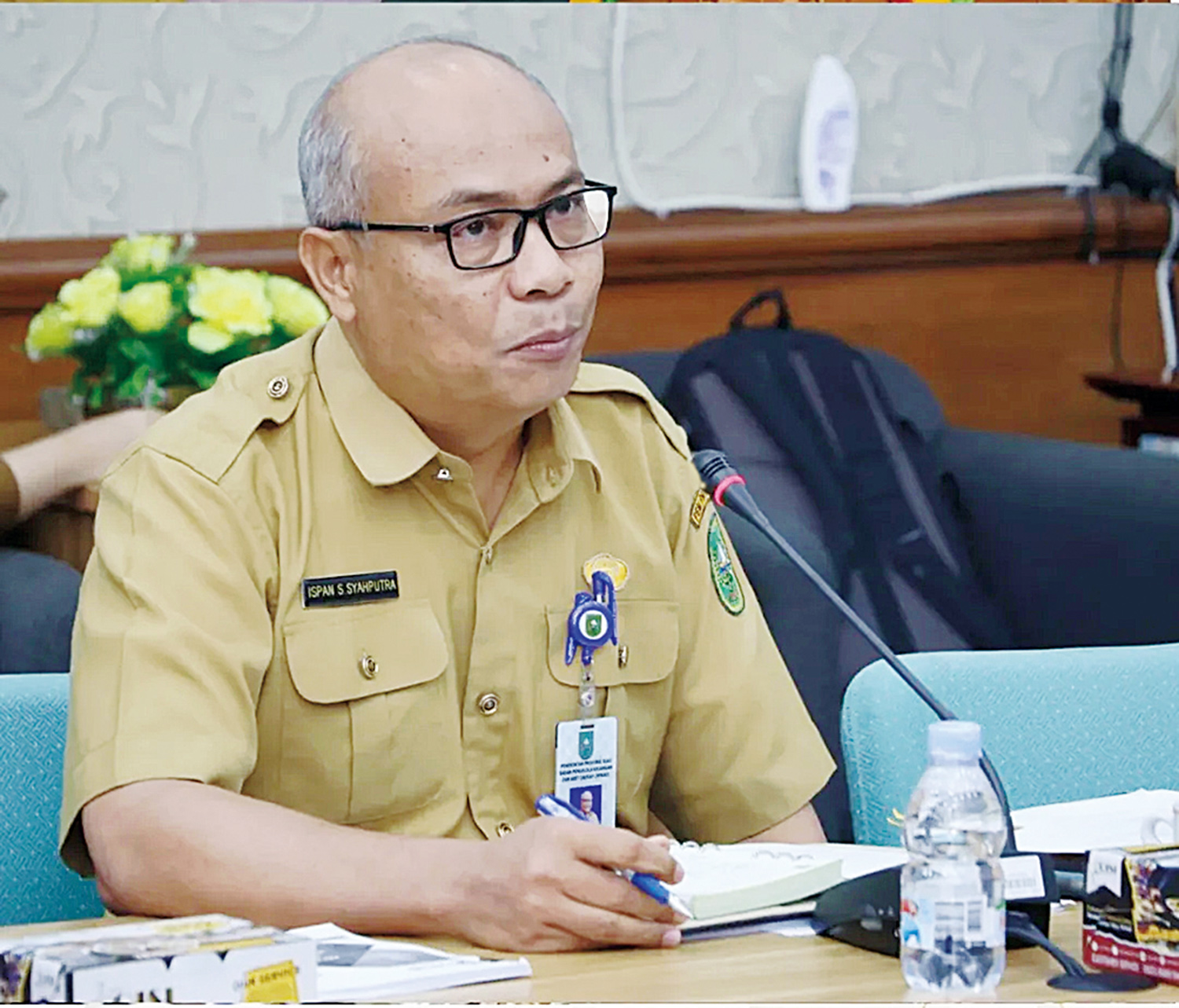 Ispan S Syahputra, Plt Kepala BPKAD Riau.