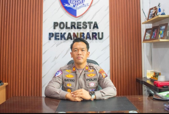 Kasat Lantas Polresta Pekanbaru, AKP Satrio BW Wicaksana