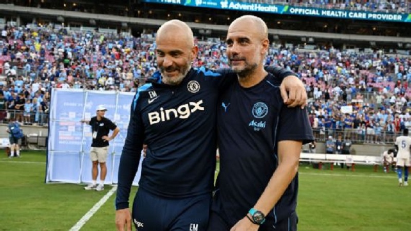 Pep Guardiola mengatakan Chelsea telah kehilangan seorang manajer yang luar biasa dalam diri Enzo Maresca.