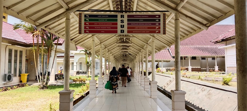 RSUD Teluk Kuantan, Sabtu (3/1/2026).