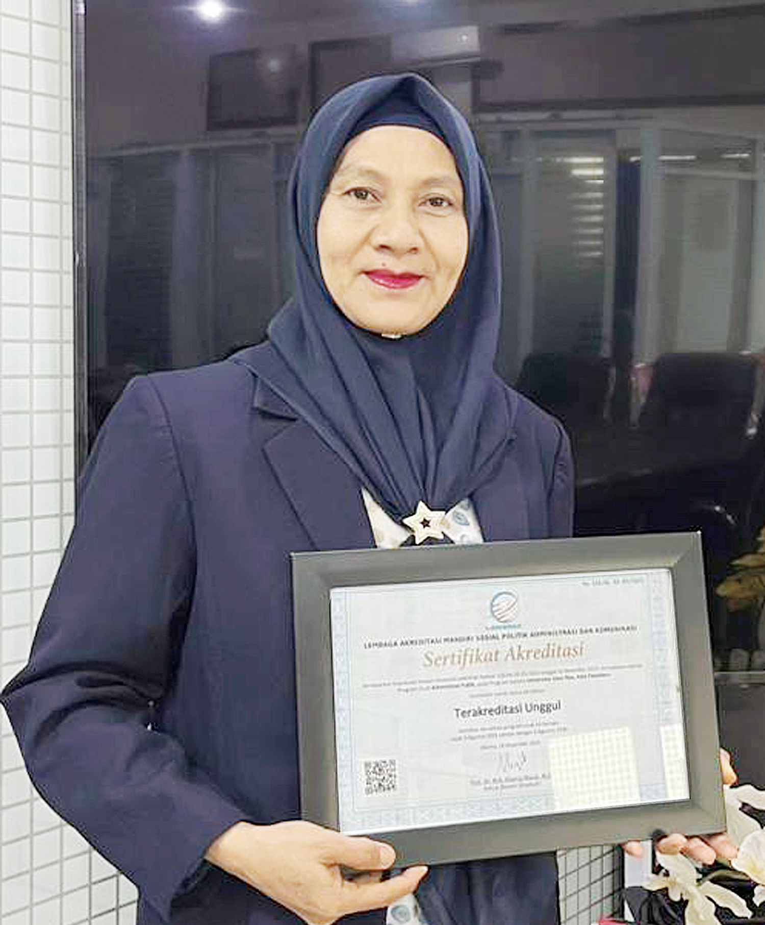 Ketua Prodi Administrasi Publik UIR Lilis Suriani SSos MSi