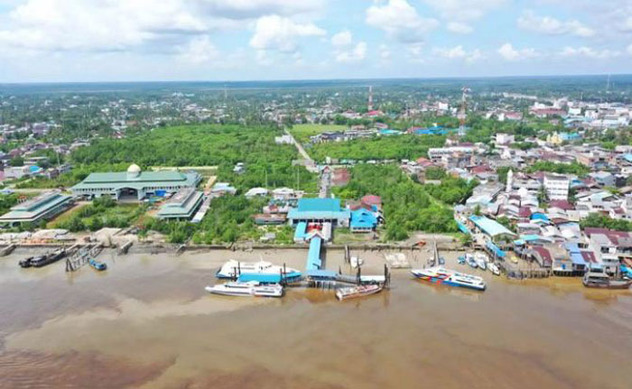 Selatpanjang, ibukota Kabupaten Kepulauan Meranti