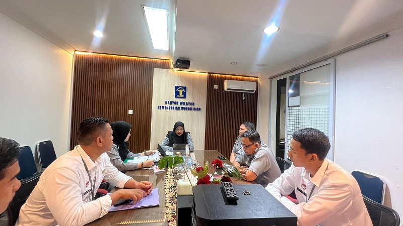Tim Kerja BSK Kanwil Kemenkum Riau menggelar rapat awal tahun 2026 pada Senin (12/1/2026).