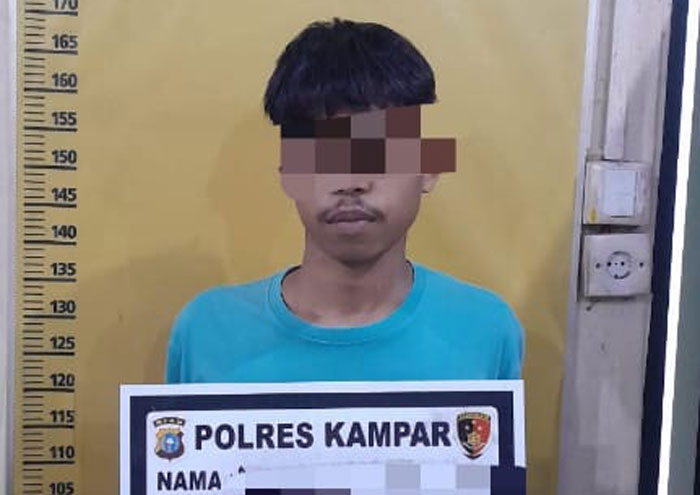 Unit PPA Satreskrim Polres Kampar mengamankan seorang remaja laki-laki berinisial P (16) atas dugaan tindak pidana pencabulan terhadap anak di bawah umur, Senin (12/1/2026).