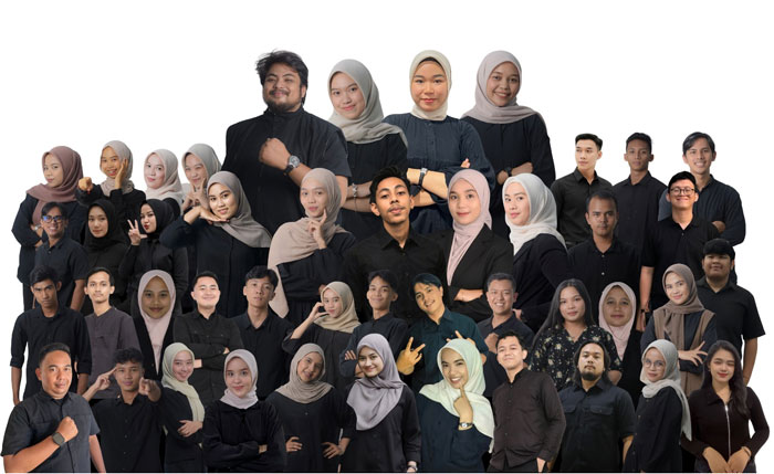 Mahasiswa Reguler B Angkatan 2023 Prodi Ilmu Komunikasi Universitas Muhammadiyah Riau