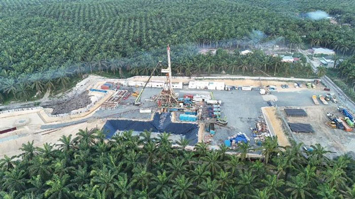 Terkonfirmasi discovery Sumur Mustang Hitam-001 membuktikan keberadaan hidrokarbon pada Formasi Pematang URB dan Menggala.